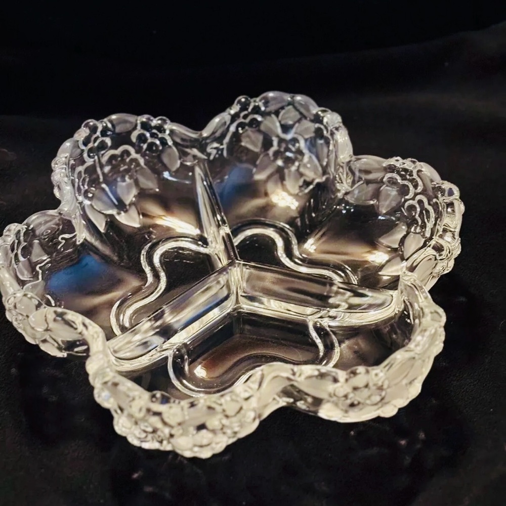 Mikasa Walter Glass Home Beautiful Clear Crystal Carmen Collection